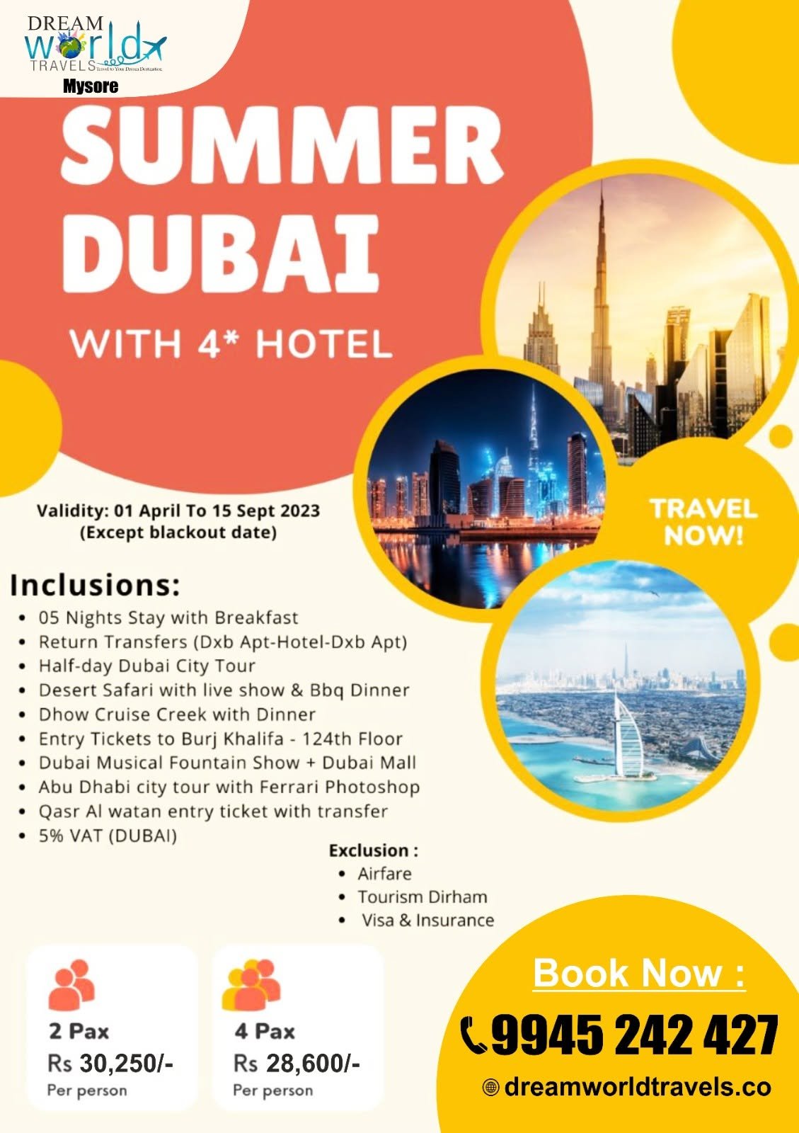 Dubai Desert & City Tour